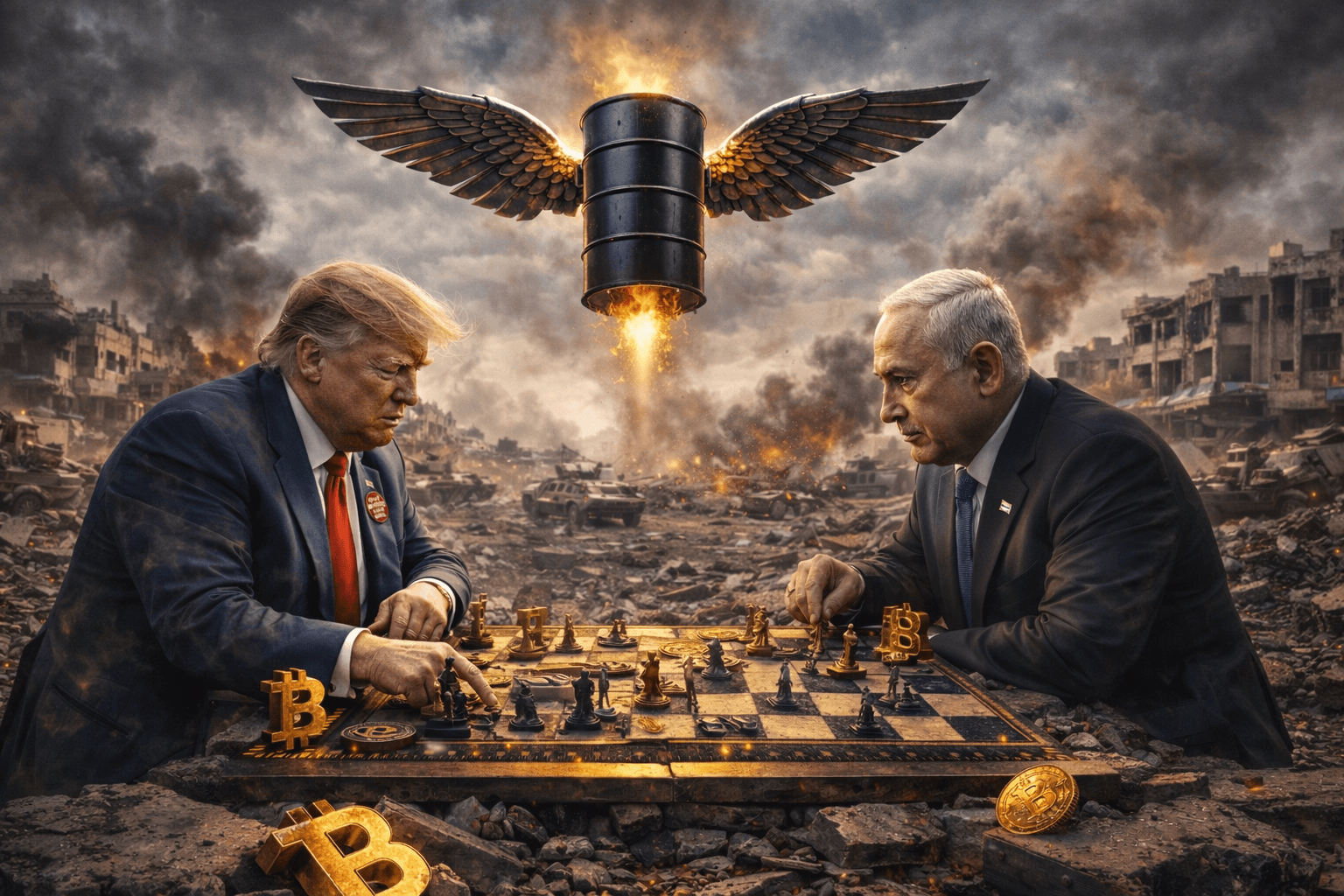 Petróleo em Alta, Guerra no Oriente Médio e Bitcoin: o Choque Global que Pode Mudar o Próximo Movimento do Mercado